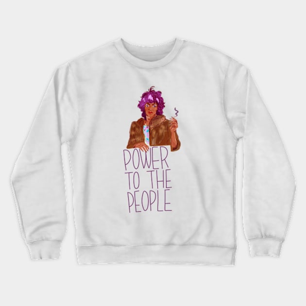 Power To The People Stonewall 1969 Crewneck Sweatshirt by politerotica